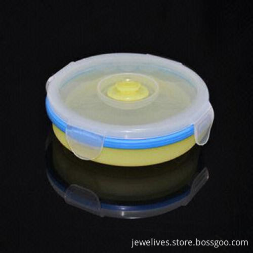 New Arrival Outdoor Lunch Box, Made of Food-safe Silicone